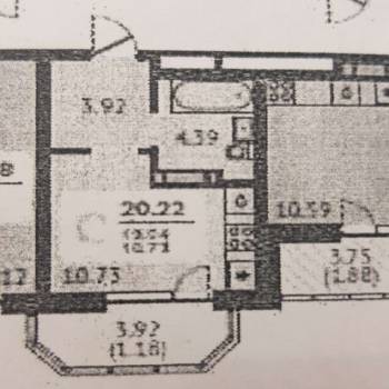 Продается 1-комнатная квартира, 21,4 м²