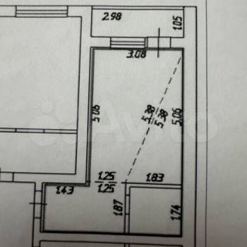 Продается 1-комнатная квартира, 23,6 м²