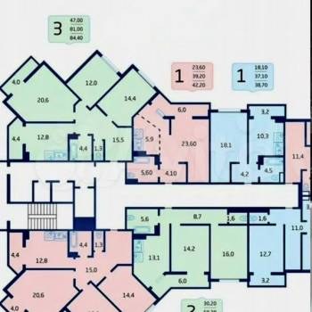 Продается 3-х комнатная квартира, 81,3 м²