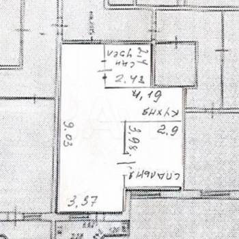 Продается 1-комнатная квартира, 50 м²