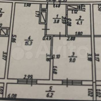 Продается 1-комнатная квартира, 32,2 м²