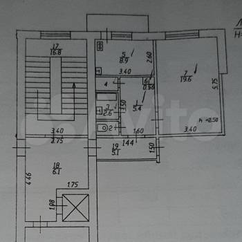 Продается 1-комнатная квартира, 40 м²