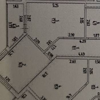 Продается 1-комнатная квартира, 44,7 м²