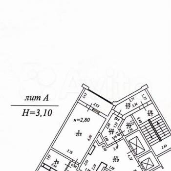 Продается 2-х комнатная квартира, 72,4 м²