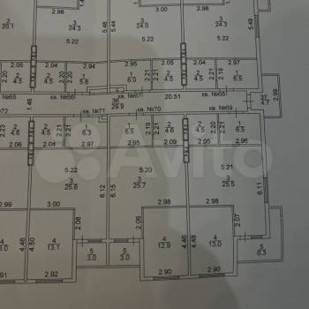 Продается 1-комнатная квартира, 49,7 м²