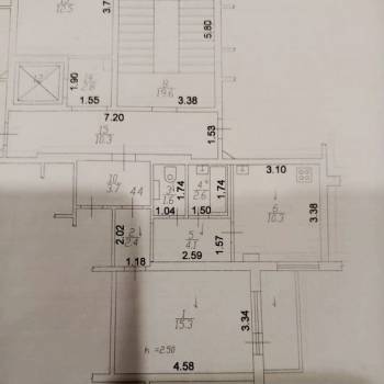 Продается 1-комнатная квартира, 36,3 м²