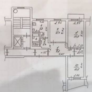 Продается 3-х комнатная квартира, 64,7 м²