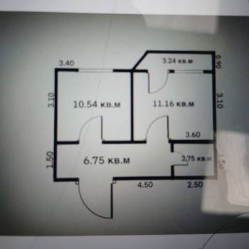 Сдается 1-комнатная квартира, 32,5 м²