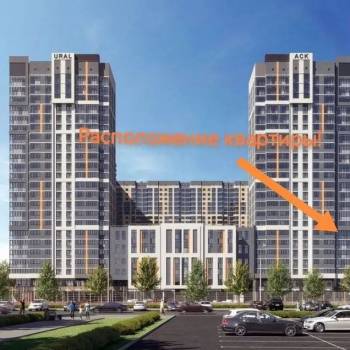 Продается 1-комнатная квартира, 40,6 м²