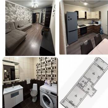 Сдается 1-комнатная квартира, 45 м²