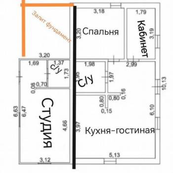 Продается Дом, 68 м²