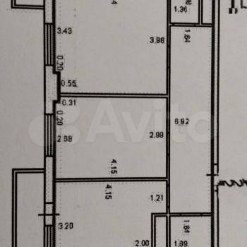 Продается 2-х комнатная квартира, 61 м²