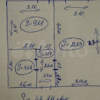 Продается 1-комнатная квартира, 40 м²
