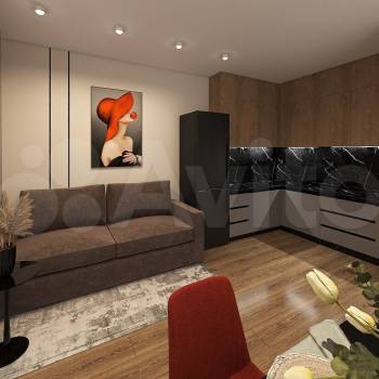 Сдается 1-комнатная квартира, 36 м²