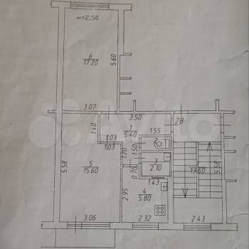 Продается 2-х комнатная квартира, 47,3 м²