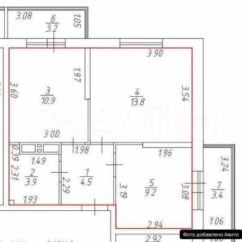 Продается 1-комнатная квартира, 22 м²