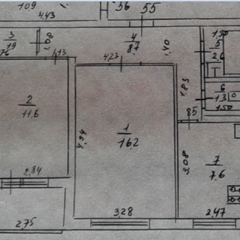 Продается 2-х комнатная квартира, 52 м²