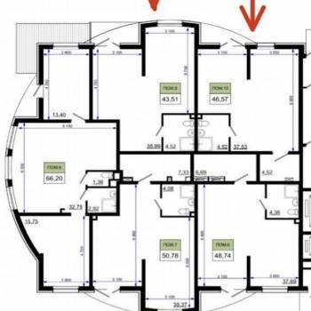 Сдается Торговое помещение, 43,51 м²