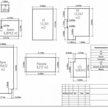 Продается 2-х комнатная квартира, 64 м²