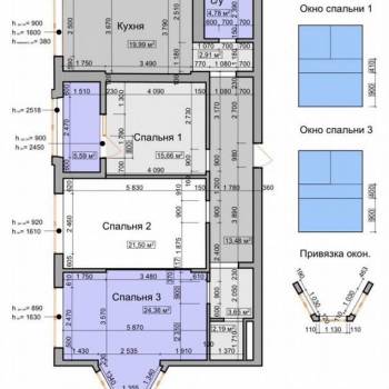 Продается 3-х комнатная квартира, 112 м²