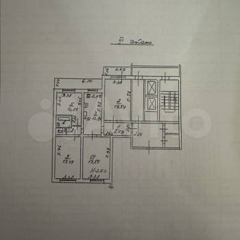 Продается Многокомнатная квартира, 97,1 м²