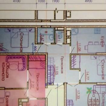 Продается 3-х комнатная квартира, 68 м²