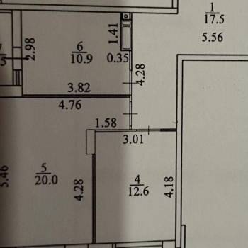 Продается 2-х комнатная квартира, 65,9 м²
