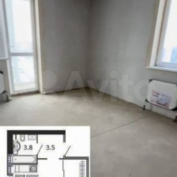 Продается 1-комнатная квартира, 30,1 м²