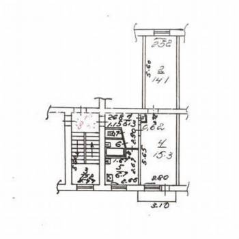 Продается 2-х комнатная квартира, 44,9 м²