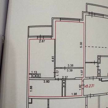 Продается 1-комнатная квартира, 46 м²