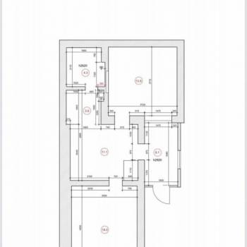 Сдается 2-х комнатная квартира, 55 м²
