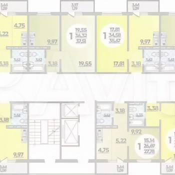 Сдается 2-х комнатная квартира, 68 м²