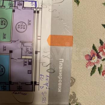 Сдается 1-комнатная квартира, 55 м²