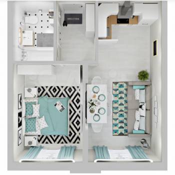 Продается 1-комнатная квартира, 37,5 м²