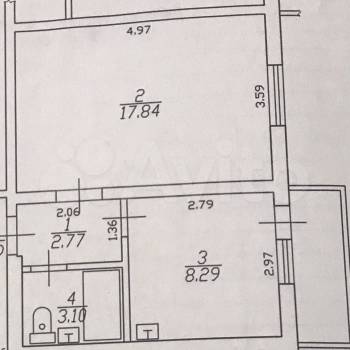 Продается 1-комнатная квартира, 32 м²