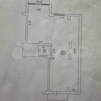 Сдается Нежилое помещение, 62 м²