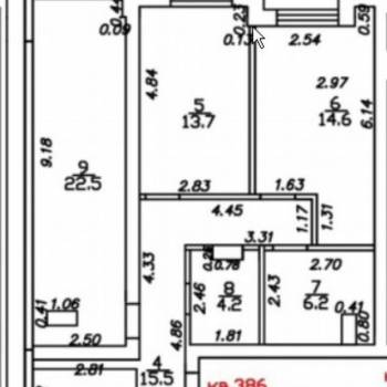 Продается Многокомнатная квартира, 135 м²