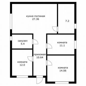 Продается Дом, 87 м²