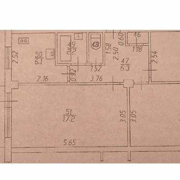Продается 3-х комнатная квартира, 64,5 м²