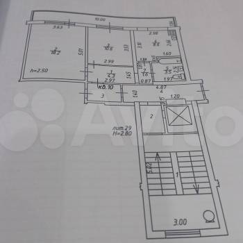 Сдается 2-х комнатная квартира, 48 м²