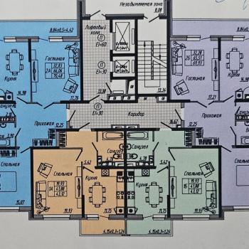 Продается 1-комнатная квартира, 42 м²
