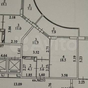 Продается 1-комнатная квартира, 45 м²