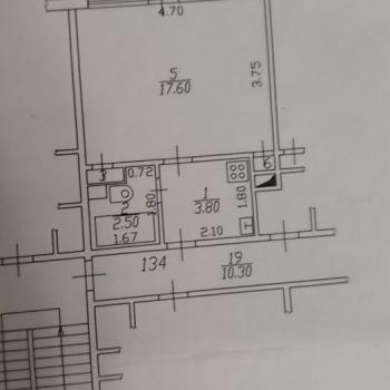 Продается 1-комнатная квартира, 24,5 м²