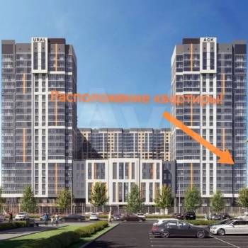 Продается 1-комнатная квартира, 40,6 м²