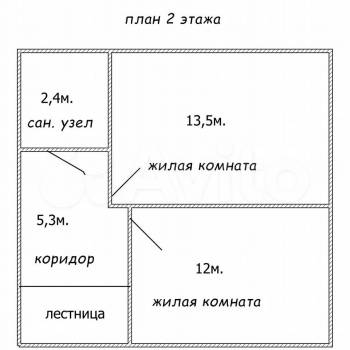 Продается 3-х комнатная квартира, 75,3 м²