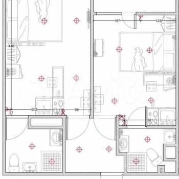 Продается 1-комнатная квартира, 36 м²