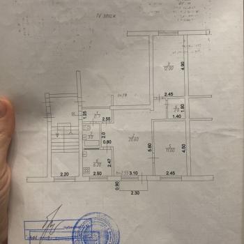 Продается 3-х комнатная квартира, 58 м²