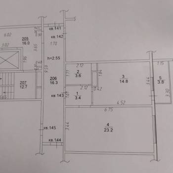 Продается 1-комнатная квартира, 47 м²