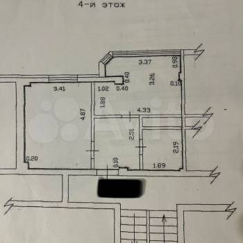 Продается 1-комнатная квартира, 38,5 м²