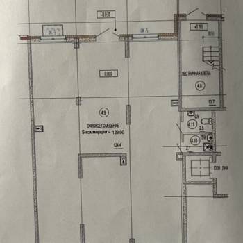 Продается Нежилое помещение, 129 м²